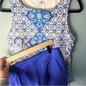 🏊🏼💦 2-PC LAND’S END Tankini Swim Top & Swim Shorts